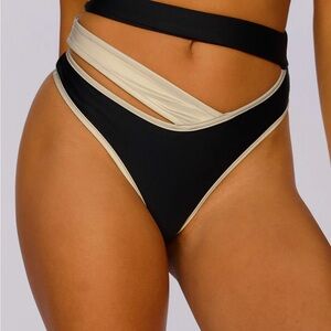 iHeart Raves BACKSTAGE BADDIE REFLECTIVE CUTOUT BOTTOMS